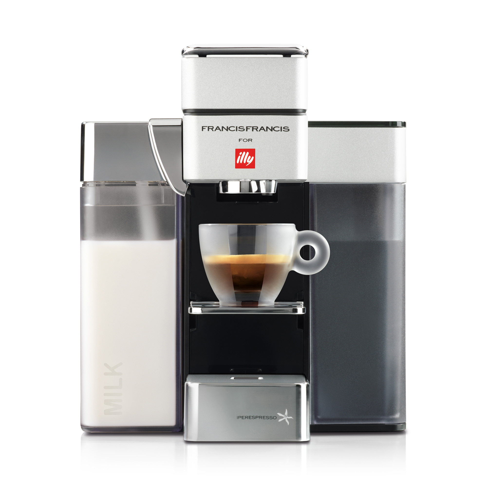 Y5 iperEspresso Milk Espresso Coffee Machine illy eShop