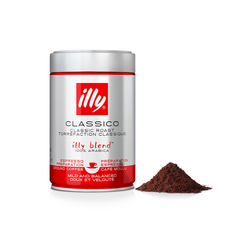 Café molido tueste clásico - Lata de 250g - illy Shop