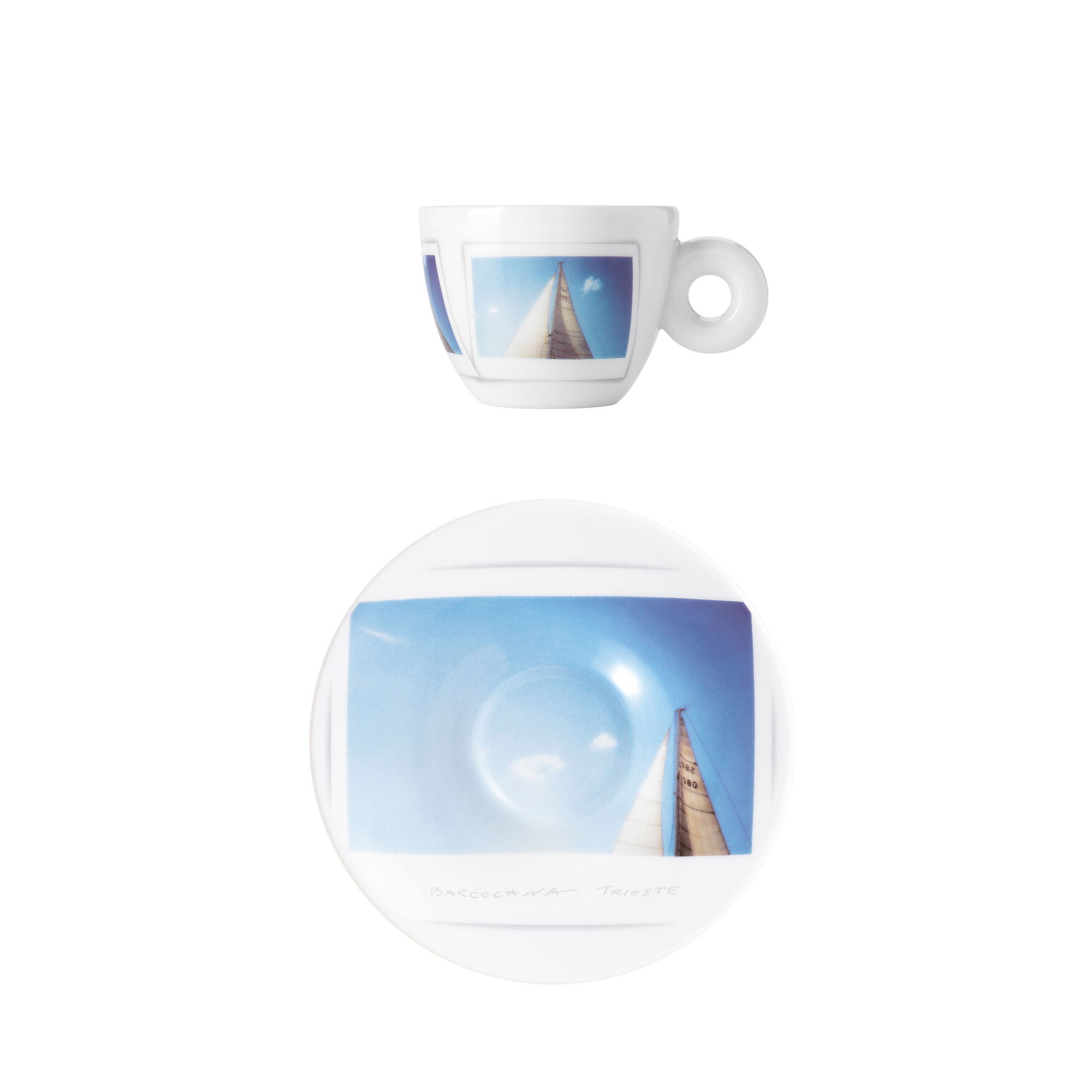 Espressotasse Maurizio Galimberti - illy Art Collection für die Barcolana 2017