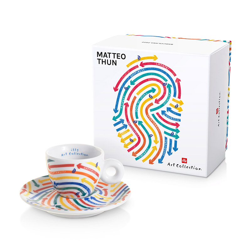 illy Art Collection de Matteo Thun - Una huella humana - Taza de café espresso