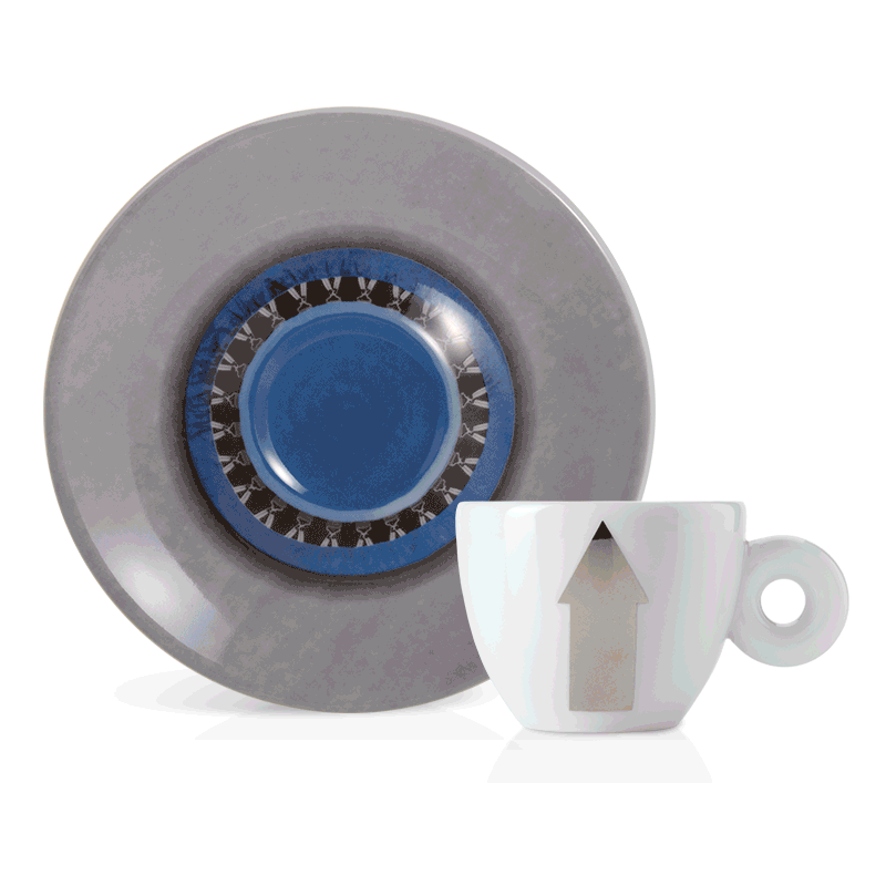 Set met 6 espressokopjes - illy Art Collection voor de Biënnale 2022