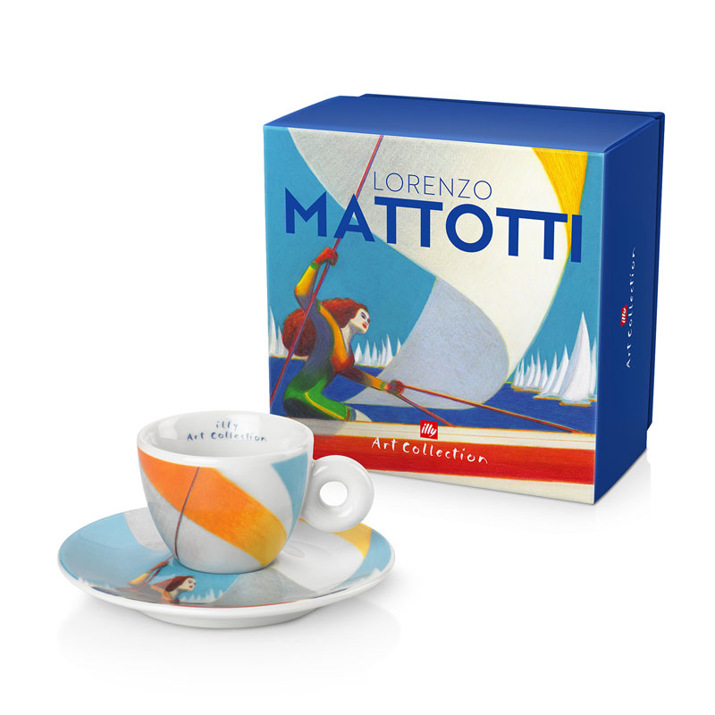 Single Espresso Cup Barcolana - Lorenzo Mattoni