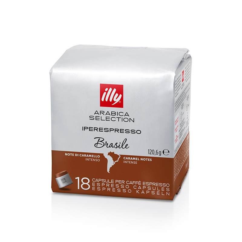 Café en capsules Iperespresso - Arabica Selection Brésil - 18 unités