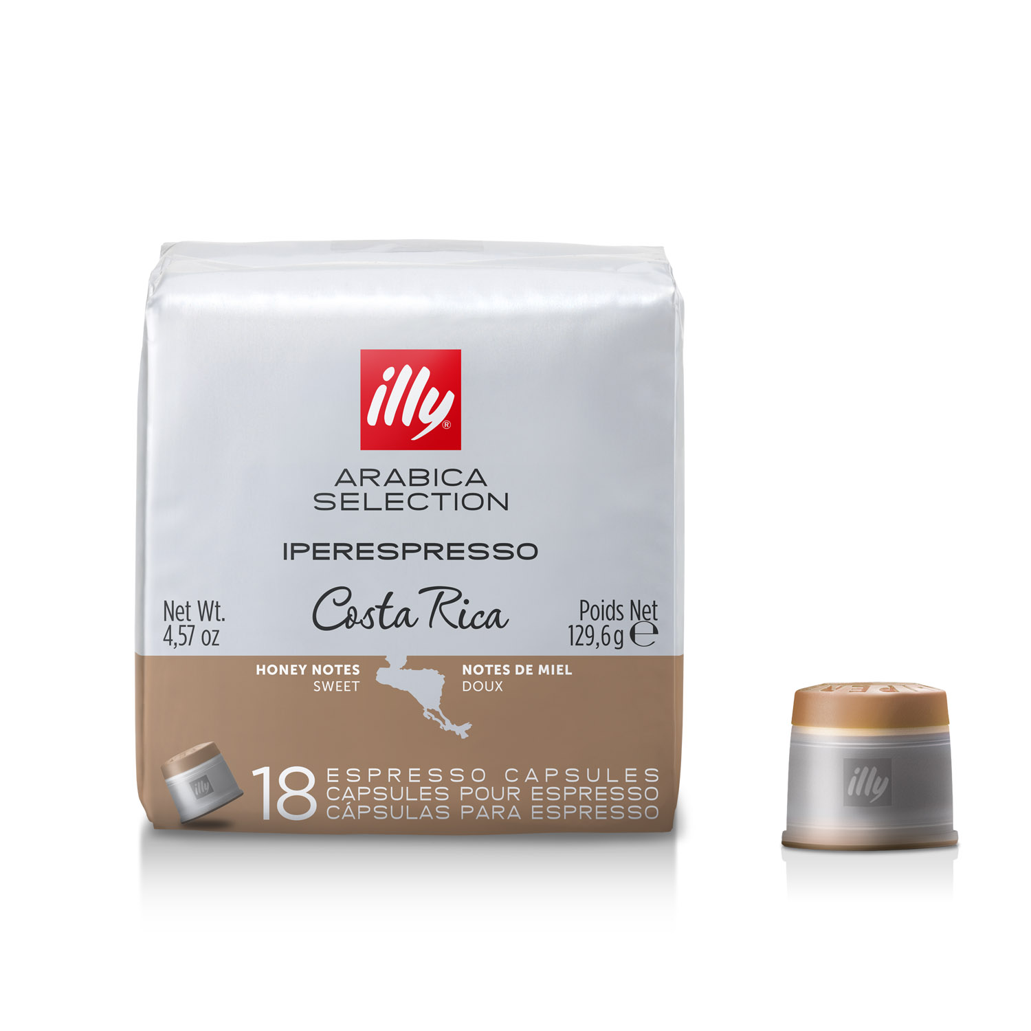 Café en cápsulas Iperespresso Arabica Selection Costa Rica