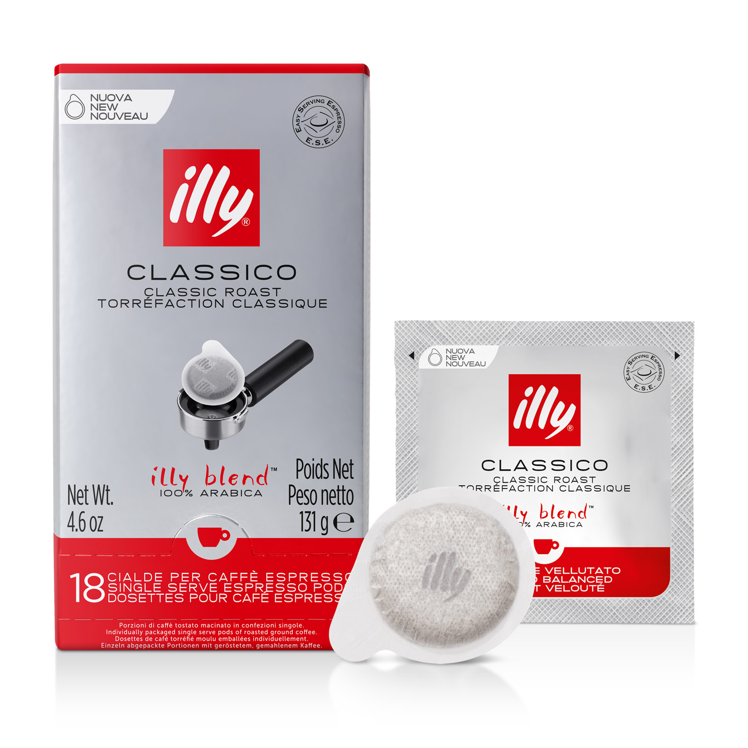 Koffiepads E.S.E. Servings Monodose - CLASSICO