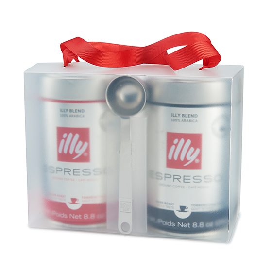 illy illy Perfection in a Cup Ground Espresso 2-Pack Gift Set