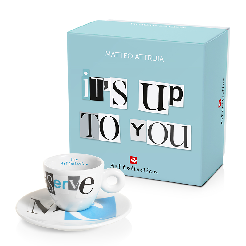 illy Art Collection Matteo Attruia - cup YOU DESERVE